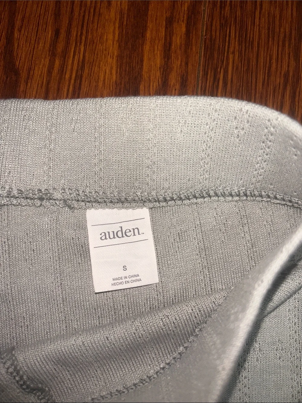 Auden Light Gray Knit Lounge Pants